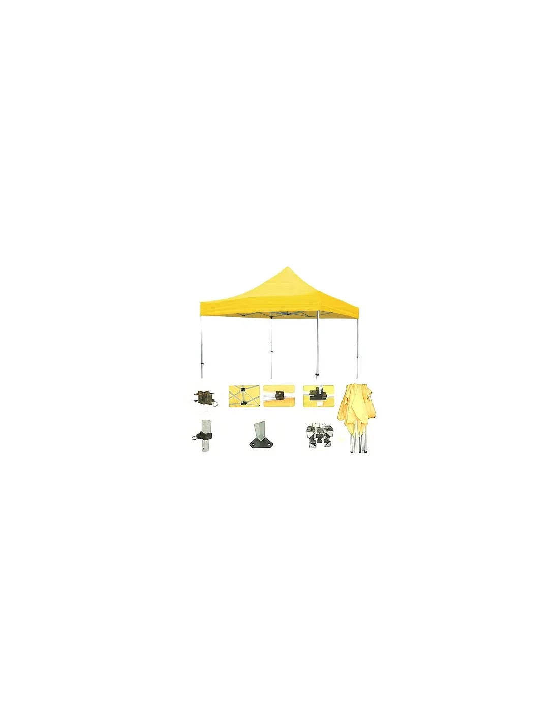 CARPA PLEGABLE TUBO 40MM 6X3 M